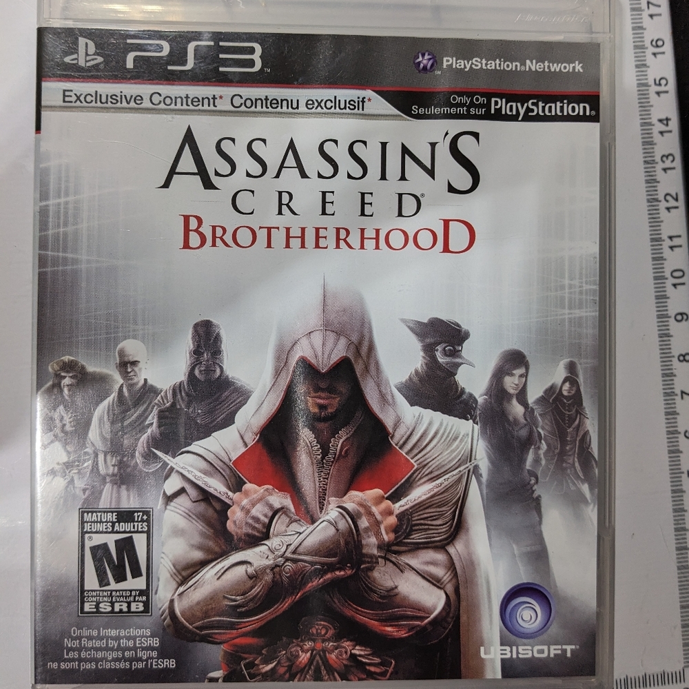 Assassin's Creed Brotherhood PS3 Game CIB